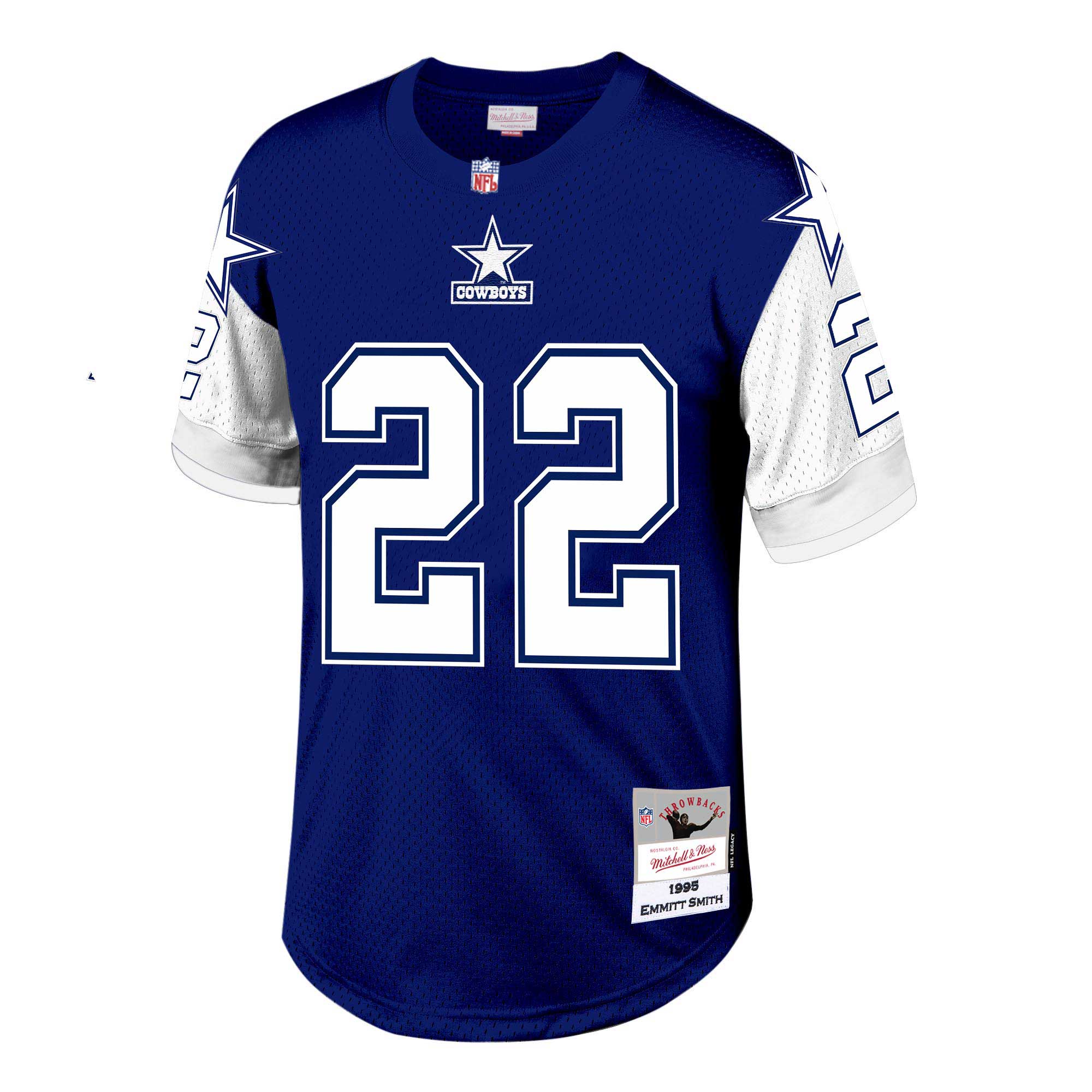 Emmitt Smith Dallas Cowboys Mitchell & Ness Legacy Replica Jersey – Navy 2