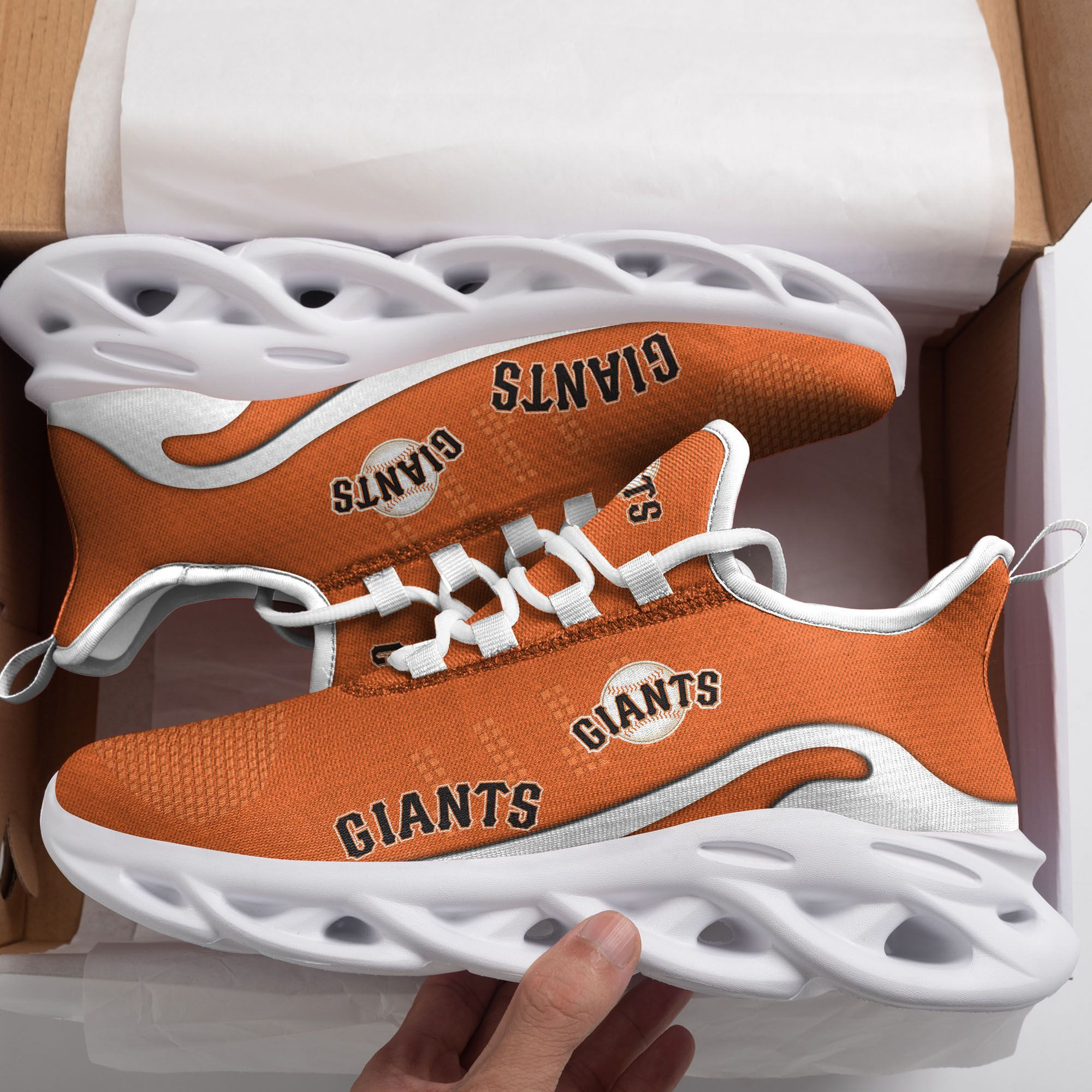 San Francisco Giants New Trending  D Printed  Max Soul Clunky Sneaker Shoes