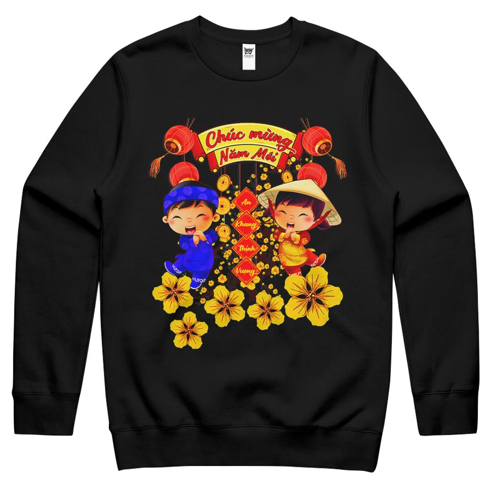 Chuc Mung Nam Moi 2022 Tee Vietnamese Lunar New Year Crewneck Sweatshirt