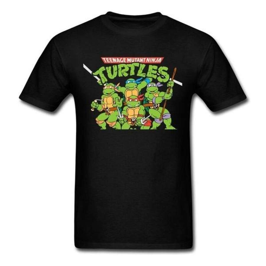 YPS Teenage Mutant Ninja Turtles Tmnt Mens T Shirt  Fashion Design NINJA TURTLES Printed  Top Tee Summer Adult Shirt