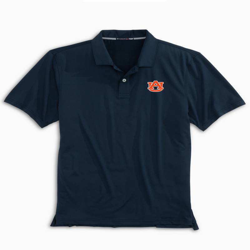 Auburn Tigers Tonal Striped Polo Shirt