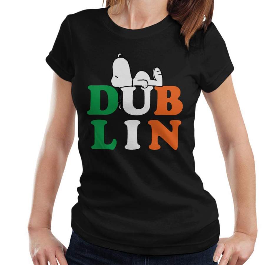 Peanuts Dublin Snoopy Women’s T-shirt