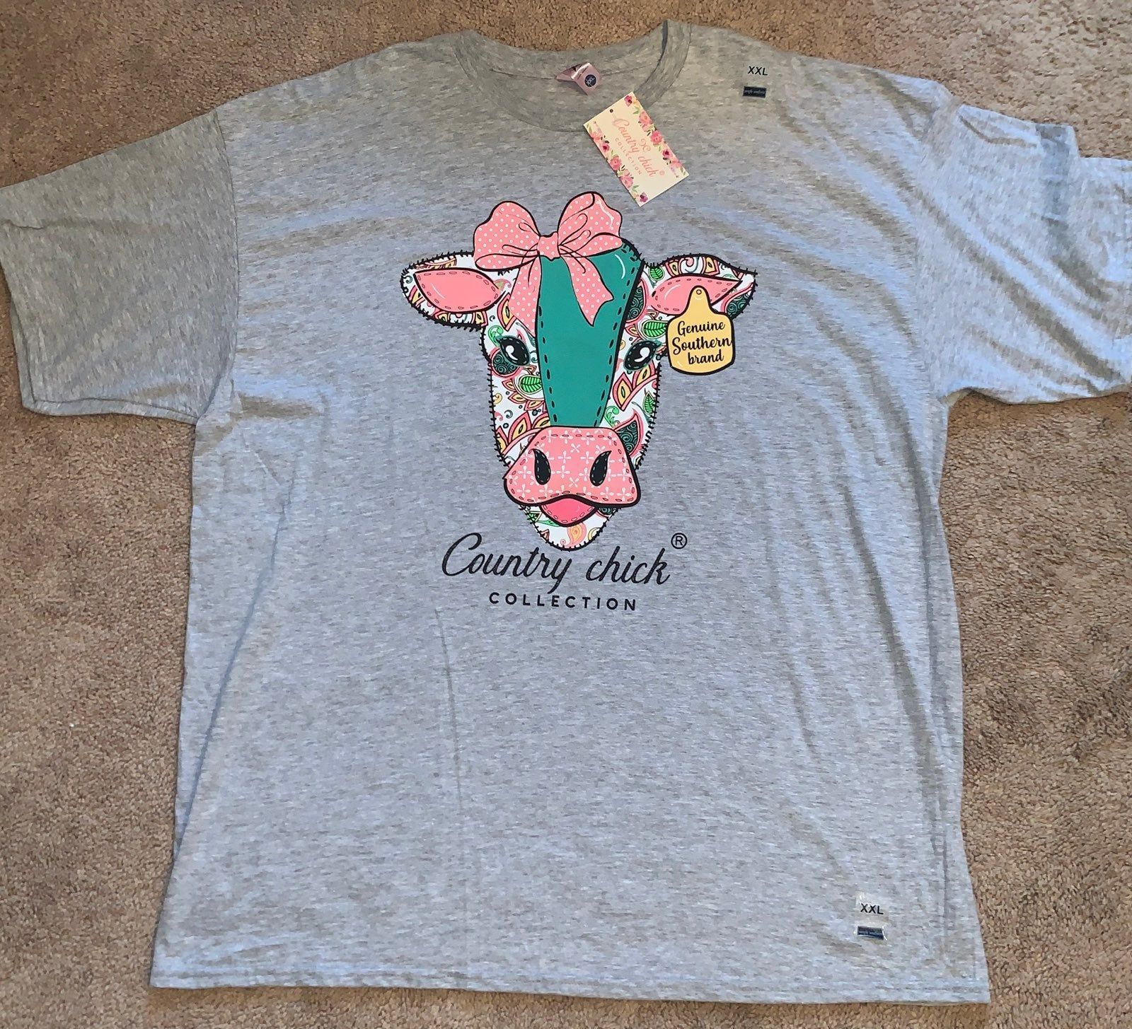 Country Chick Collection With A Cow Shirt