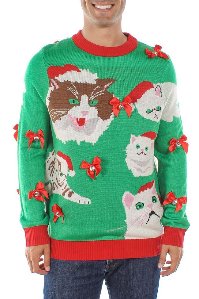 Cat Ugly Christmas Shirt