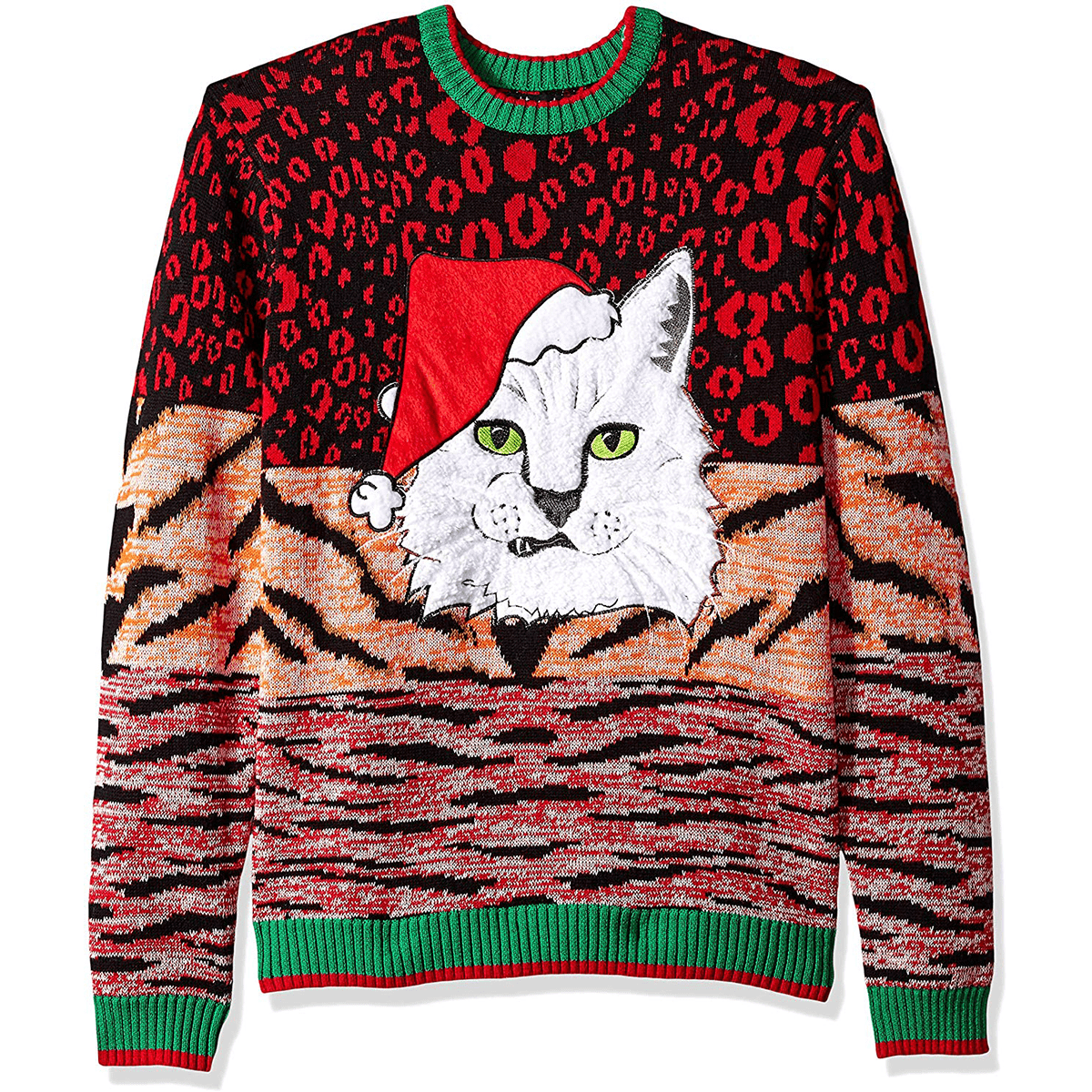 Wild Kitty Ugly Christmas Sweater