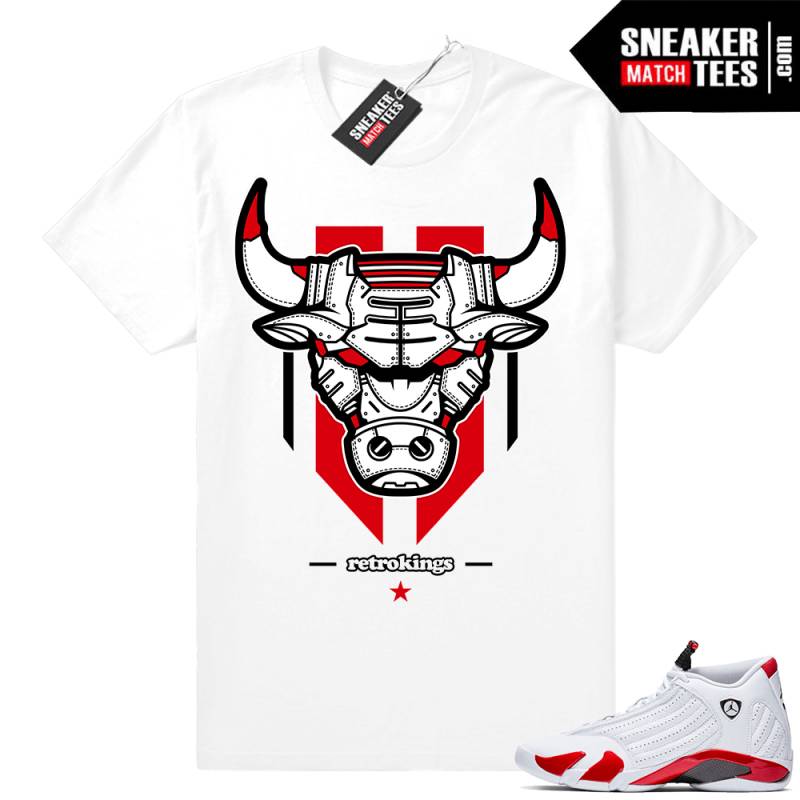 Retro 14 Candy Cane shirt | Jordan Sneaker Clothing