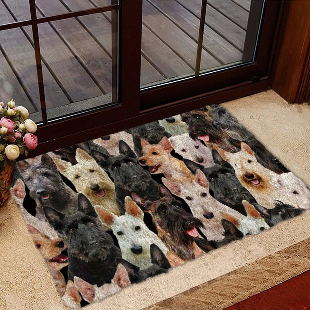 Tmarc Tee A Bunch Of Scottish Terriers Doormat