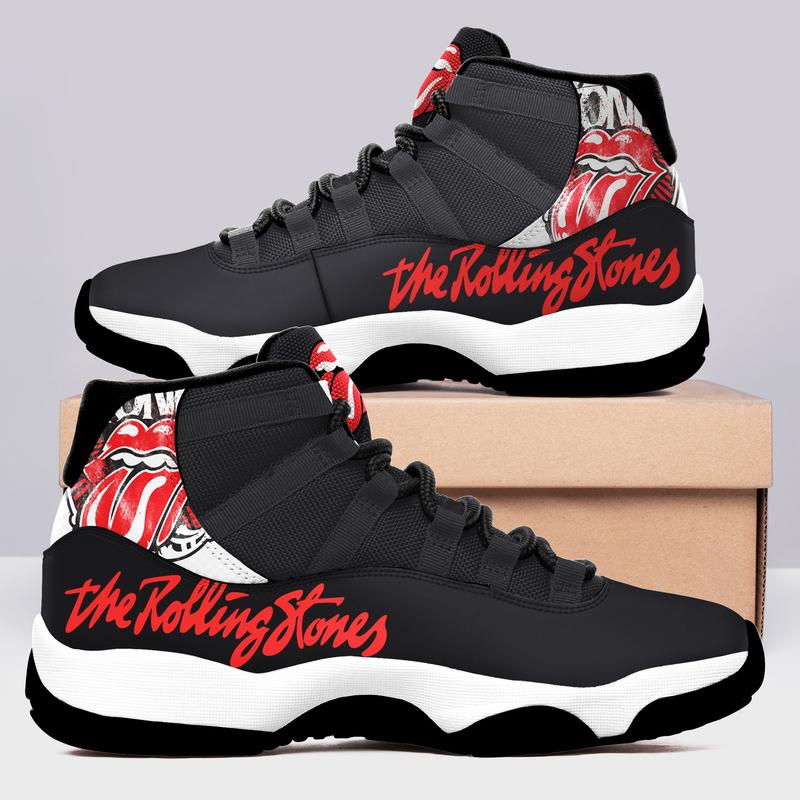 The Rolling Stones Aj11 Sneaker- Gift For The Rolling Stones Fans- Hot Sale 2021 (Eu Size) – Vu02031