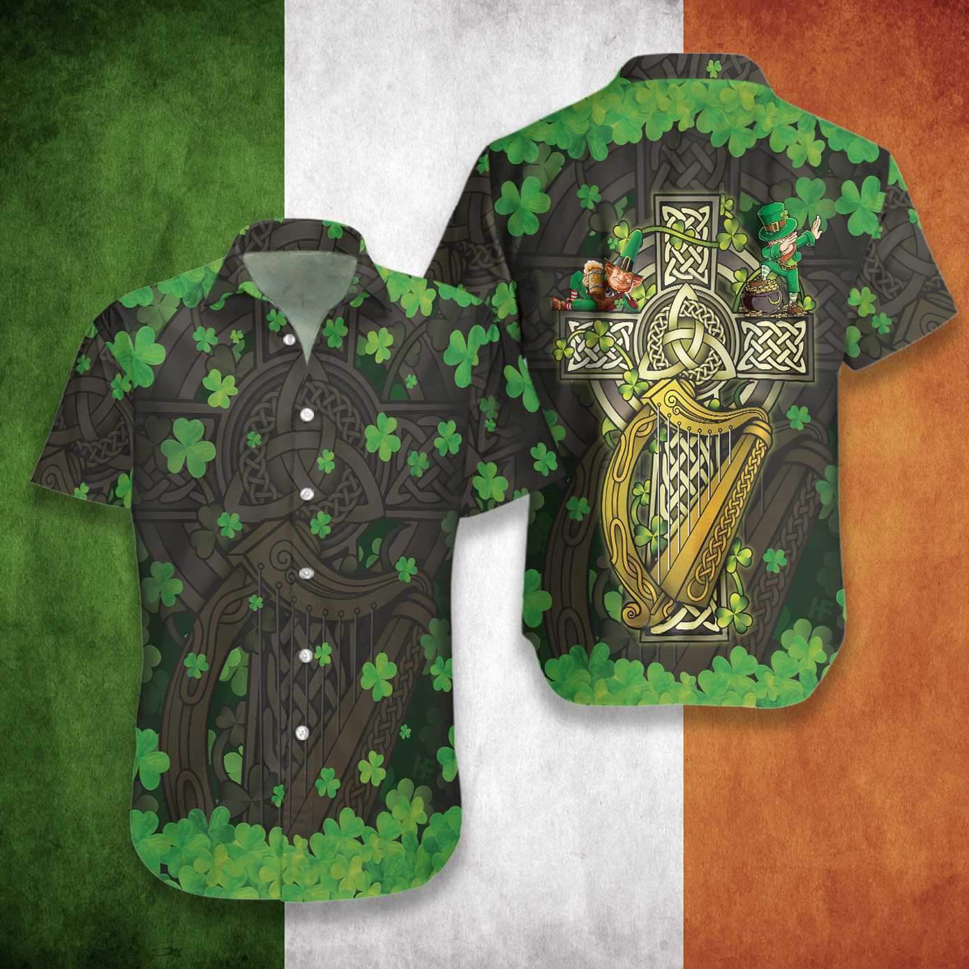 Irish Saint Day Hawaii Shirt For Men Women Adult Ha105679