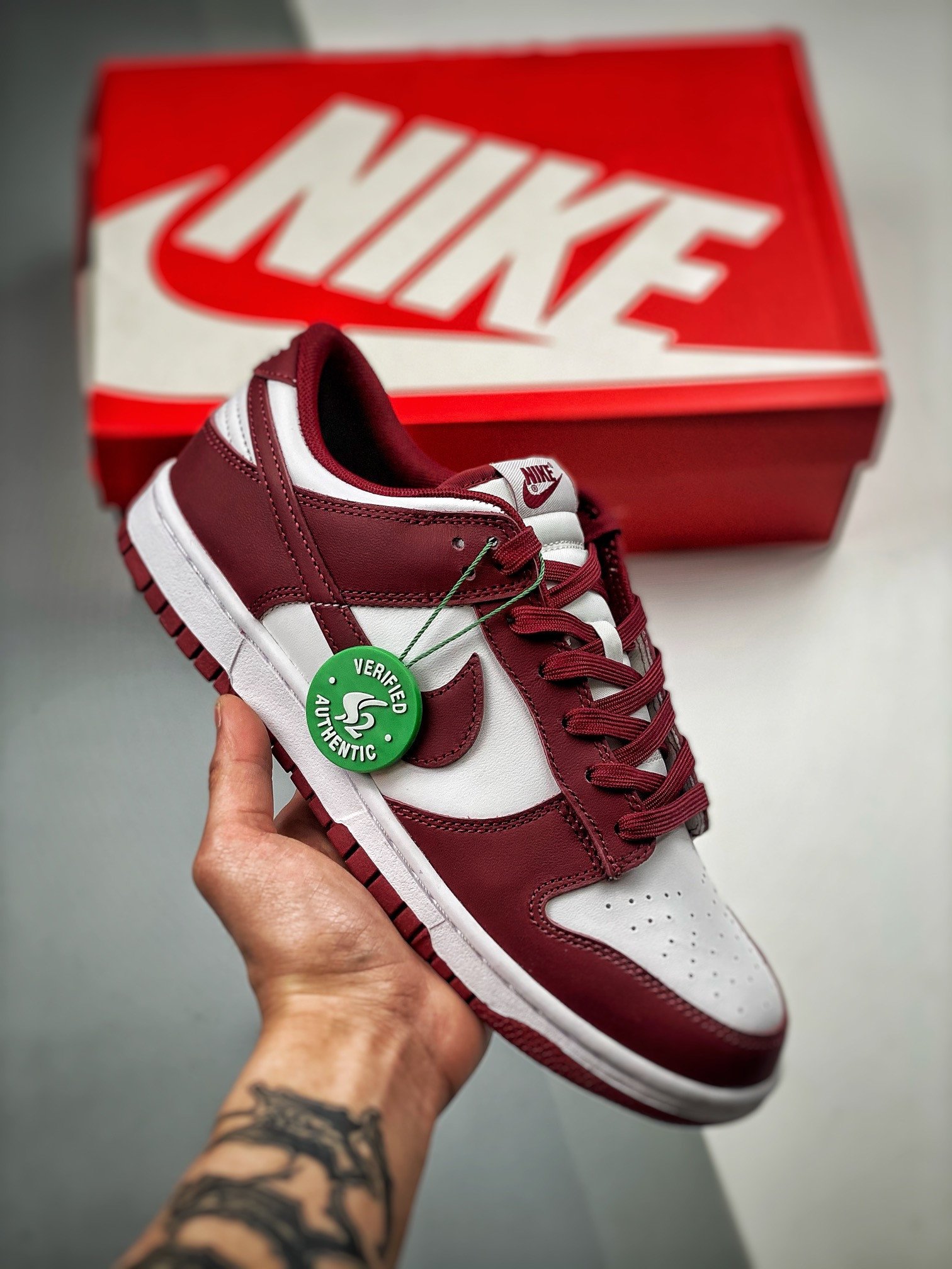 Nike Dunk Low Team RedWhite DD1391-601 5339225