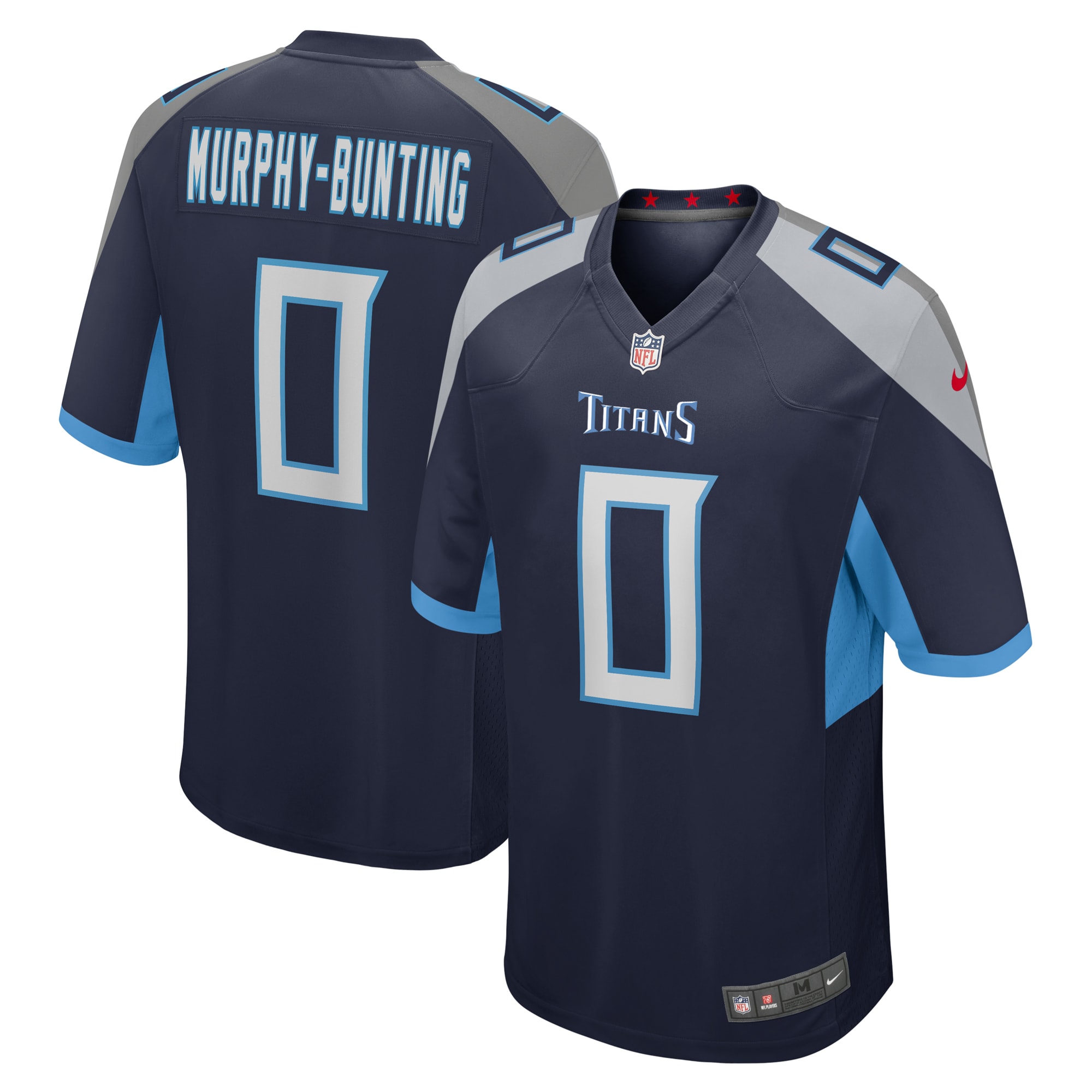 Sean Murphy-Bunting Tennessee Titans Game Player Jersey – Navy