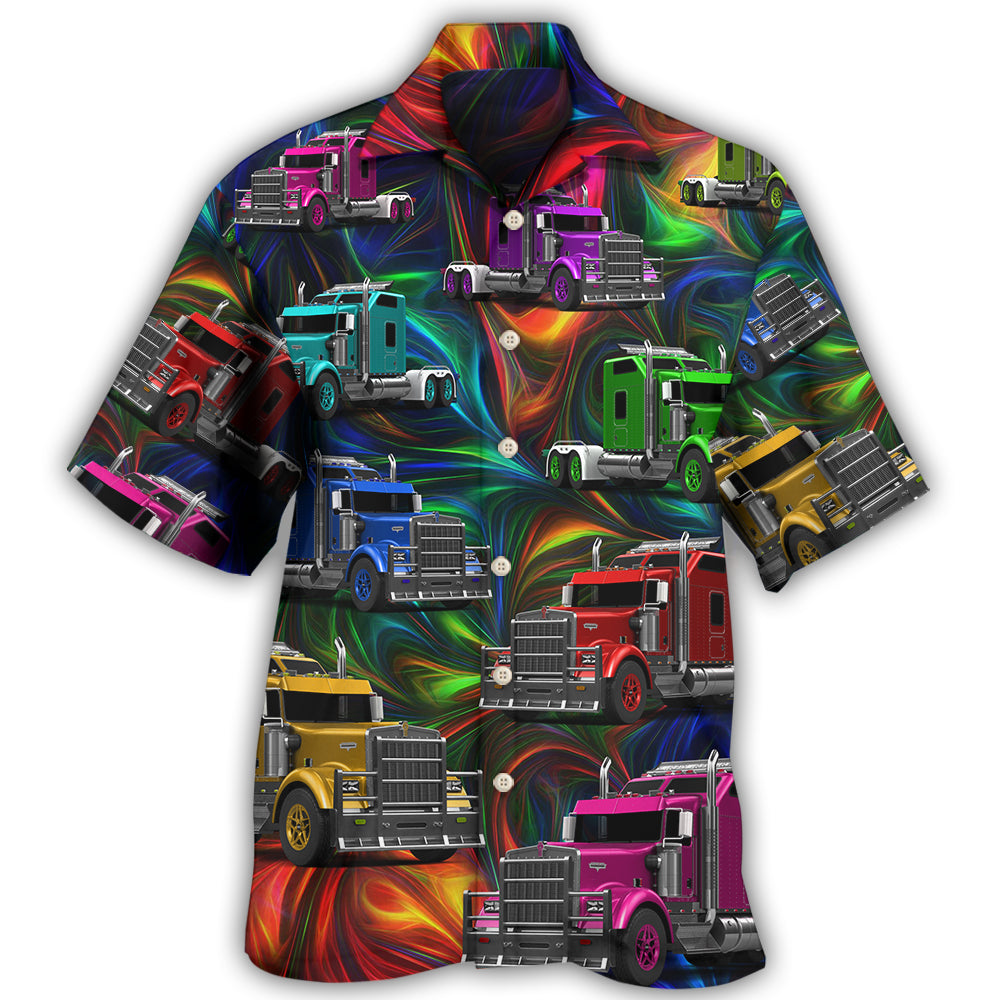 Truck Amazing Colorful Life Hawaii Shirt Ha34769