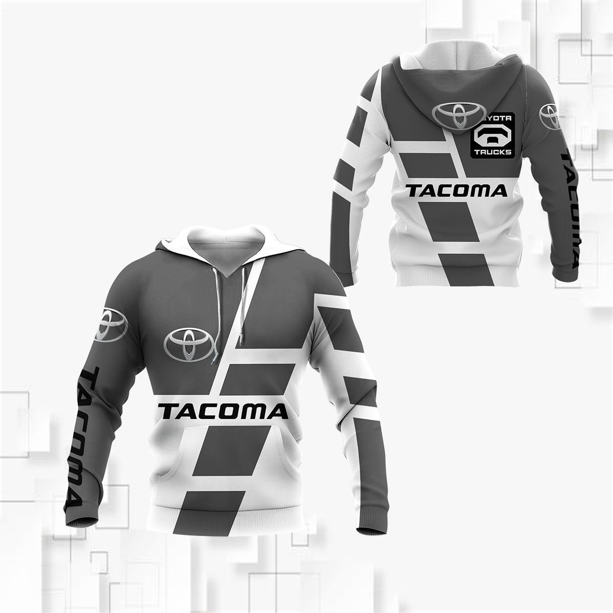 3D All Over Toyota Tacoma Shirts Ver 6