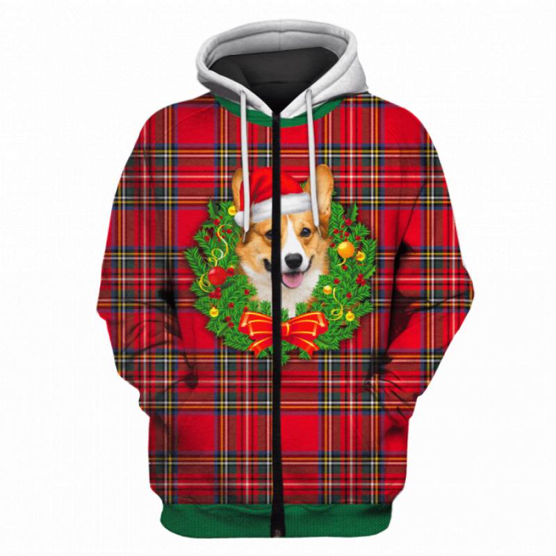 3D Corgi Custom T-shirt – Hoodies Apparel