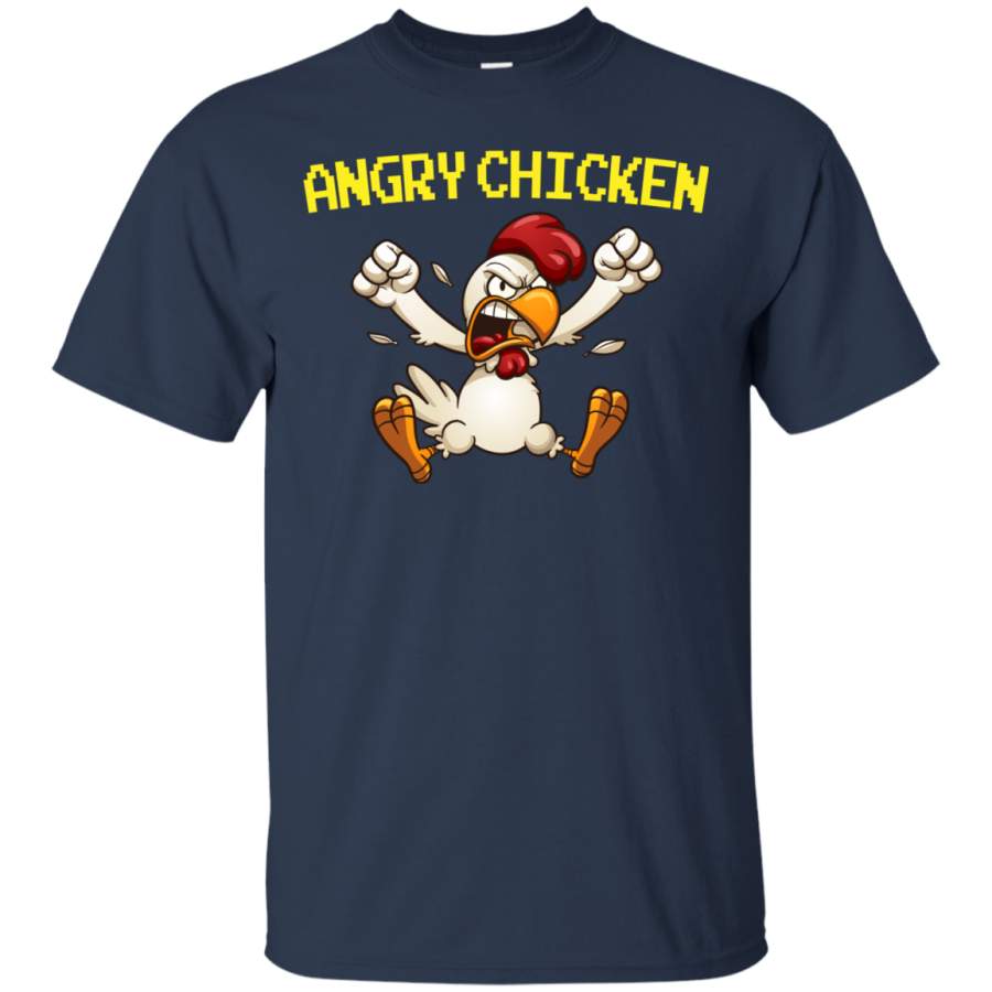 AGR Angry Chicken Shirt Funny Farmer Gift