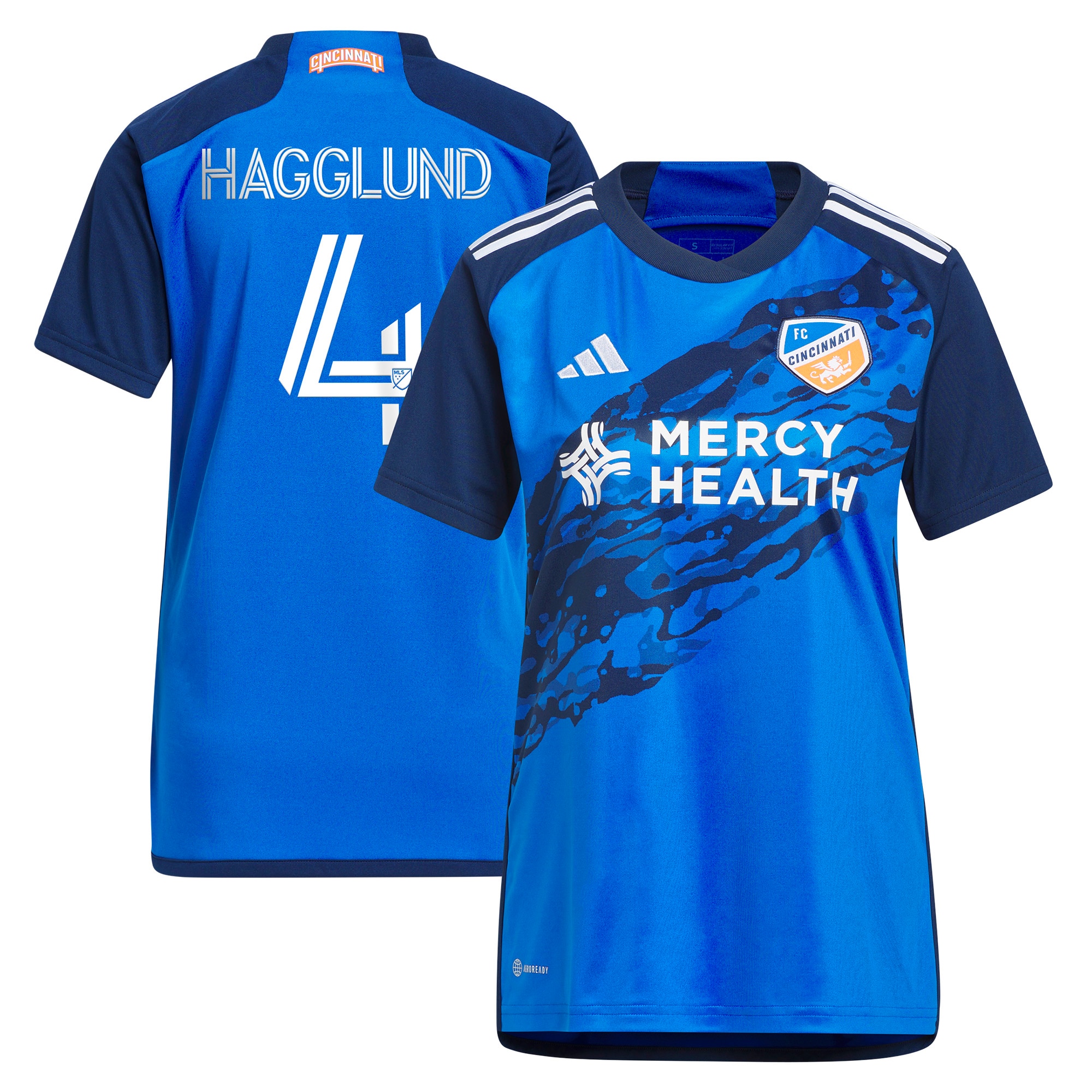 Nick Hagglund FC Cincinnati Women's 2023 River Kit Replica Jersey – Blue