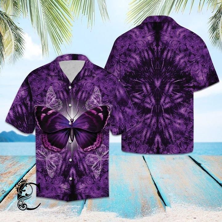 Beach Shirt Get Here Butterfly Hawaiian Shirt- Chillicothemall