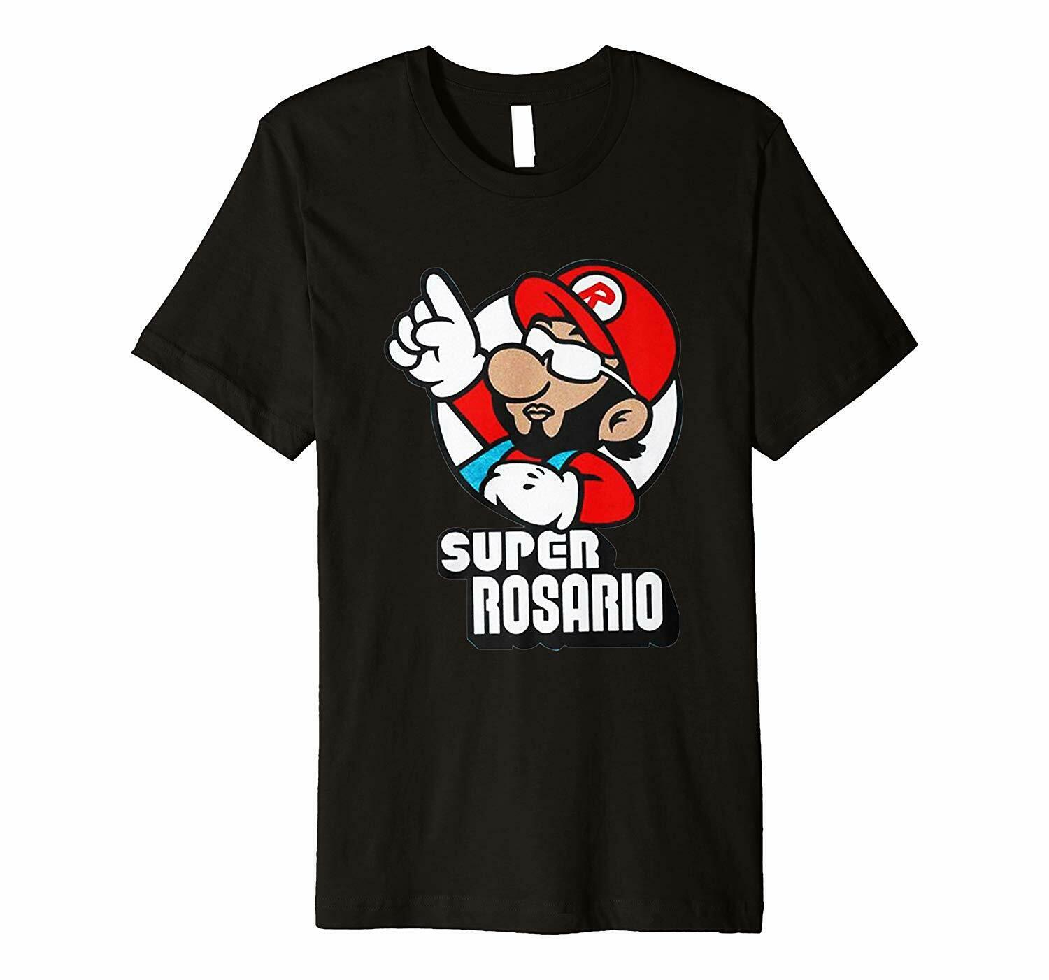 Super Eddie Rosario Mario Parody Lovely Logo Men’s T-Shirt