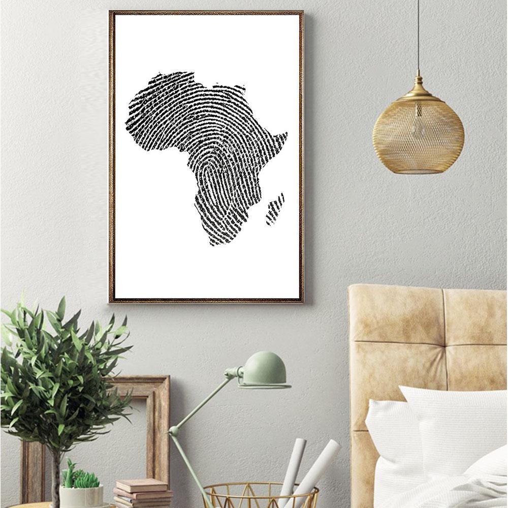 South Africa Canvas Prints Attractive Black Lives Matter Poster Art Prints Black Girl African Man Appealing Canvas Wall Decor