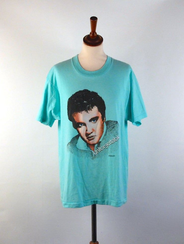 Authentique Elvis Presley Stars De Cran Grande Shirt