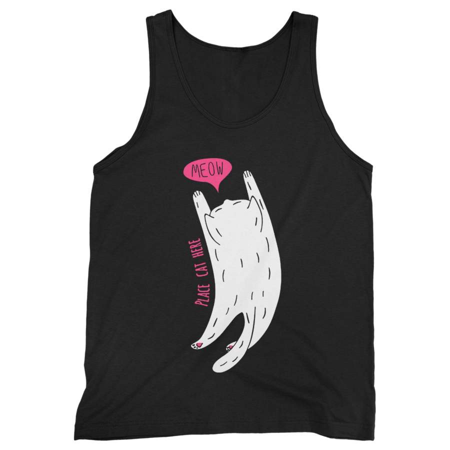 Clearance Place Cat Here Man’s Tank Top