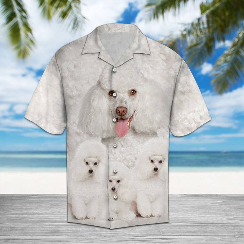 Poodle Great Hawaiian Shirt Ha49445