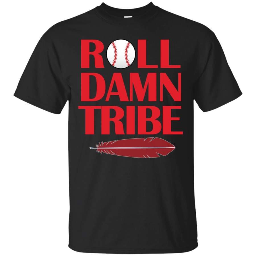 CLEVELAND INDIANS – Roll Damn Tribe T Shirt & Hoodie