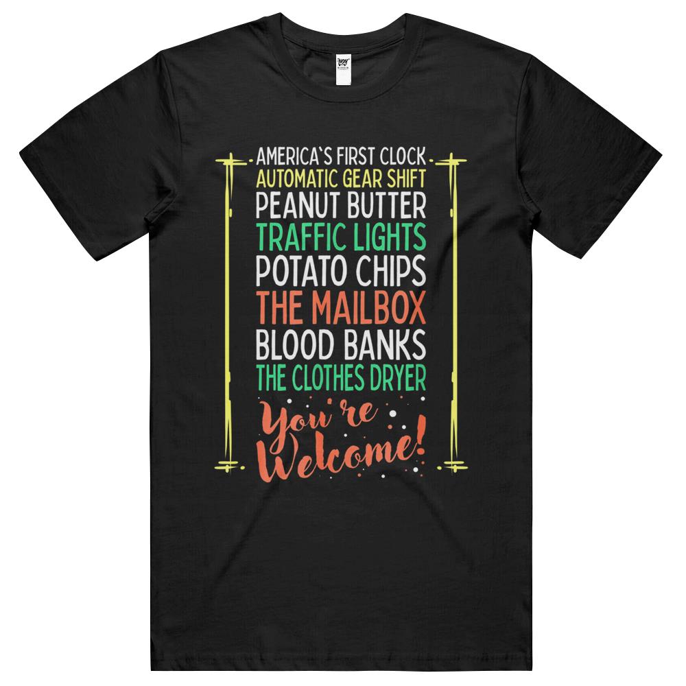 You’Re Welcome Black History Month Pride African Inventors T Shirts