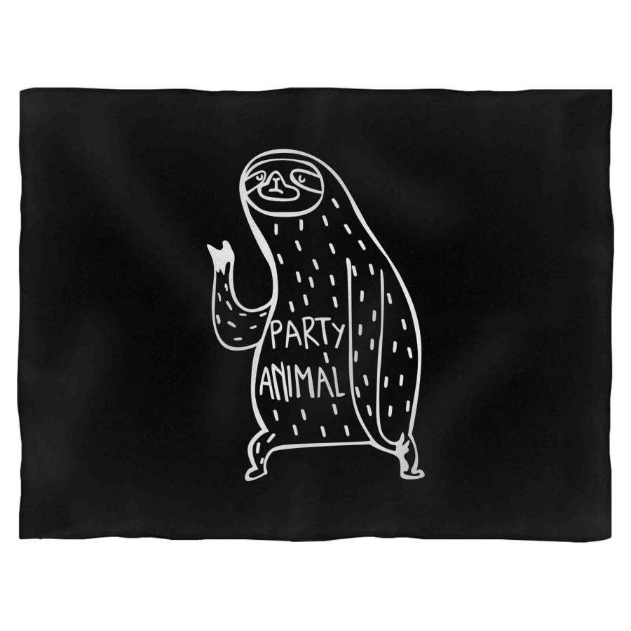 Sloth Party Animal Blanket