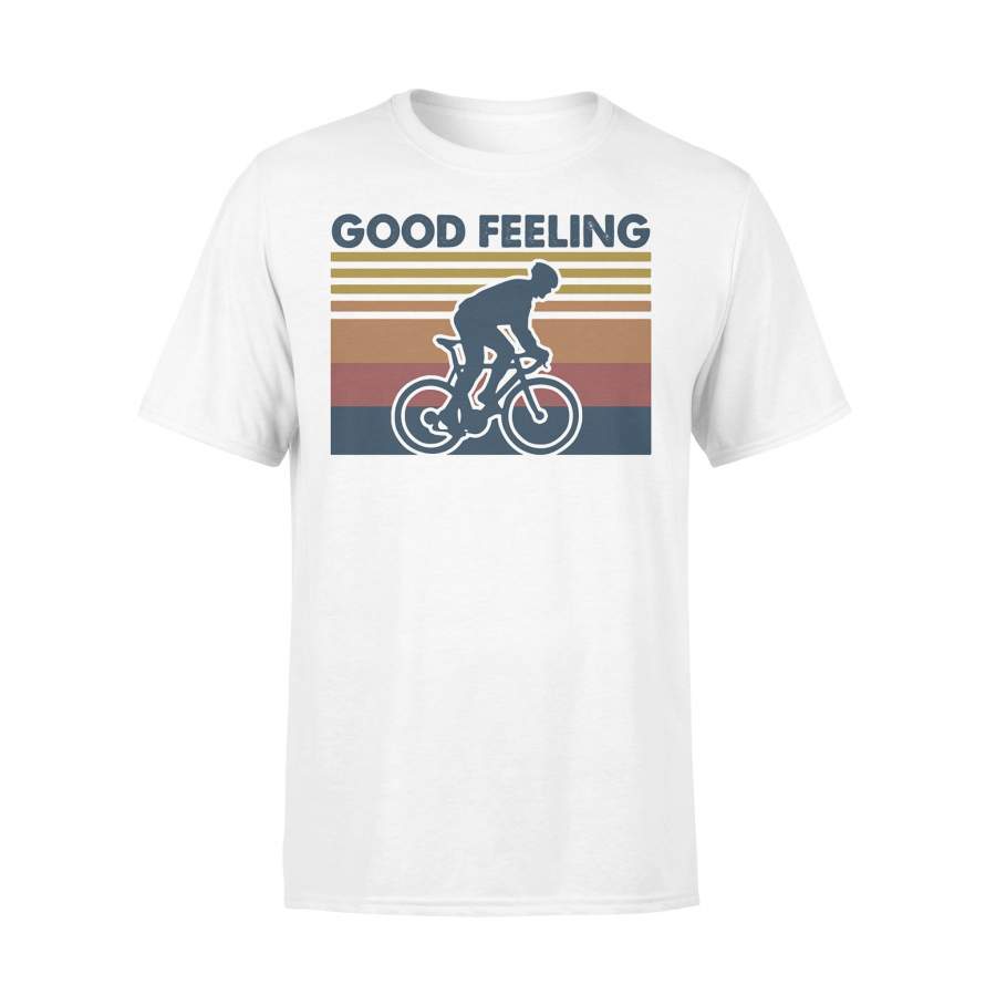Bicycling Food Feeling Vintage T-shirt