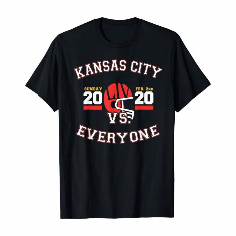 Kansas City Vs Everyone Super Football 2020 T-Shirt