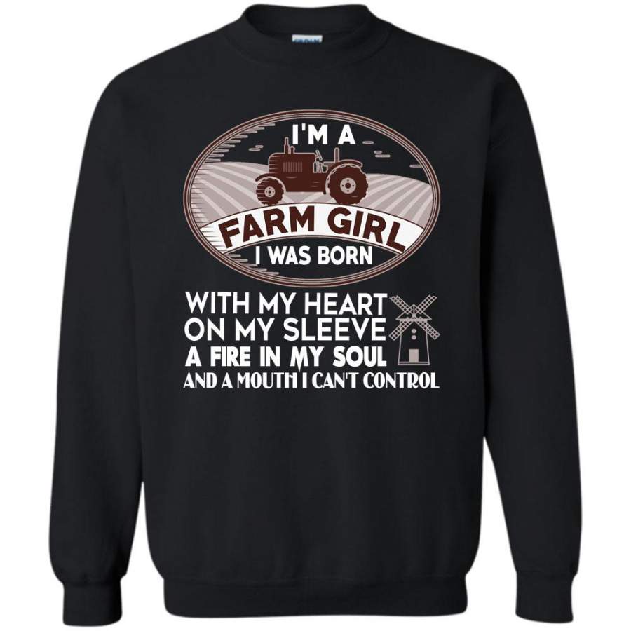 I’m A Farm Girl T Shirt, A Mouth I Can’t Control Sweatshirt