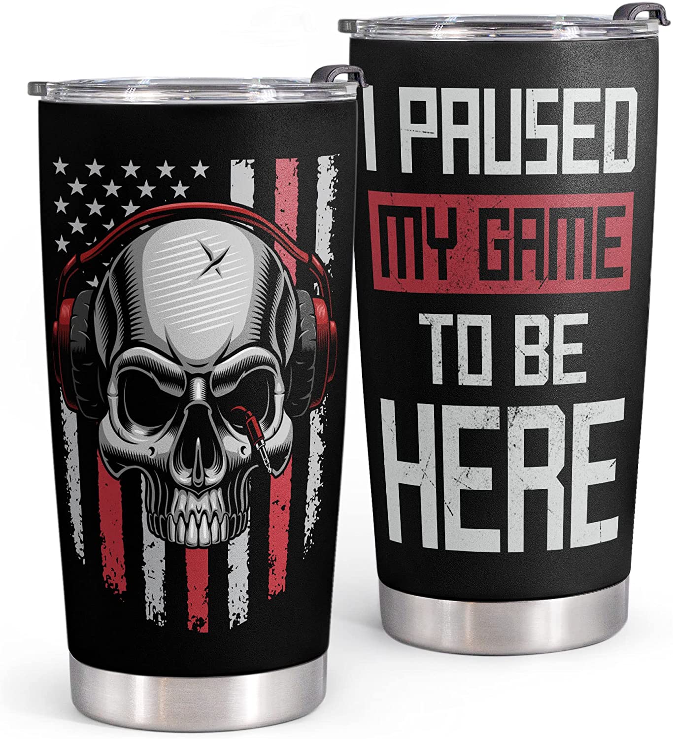 Stainless Steel Tumbler 20Oz For Father – Birthday Gifts For Dad – Unique Gift For Husband Kids Teens Boyfriends