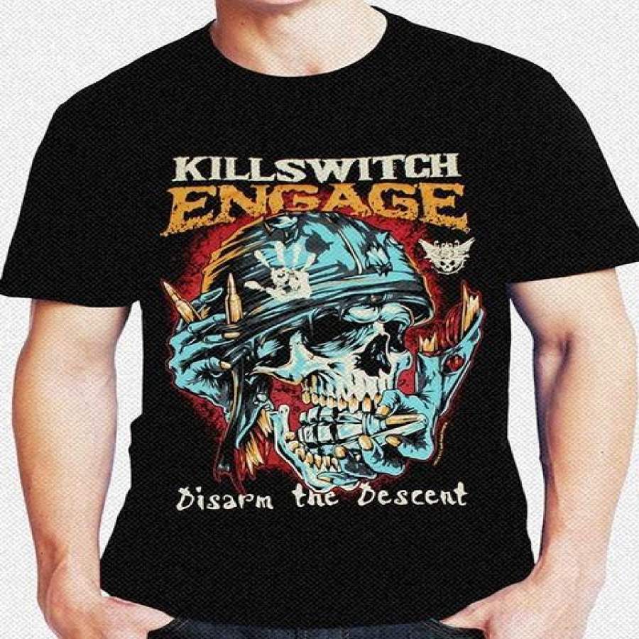 KillSwitch Engage Disarm The Descent Men’s Punk T-Shirt