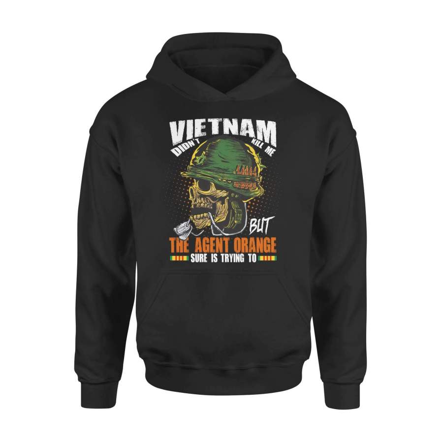 Vietnam Veteran – The Agent Orange – Premium Hoodie