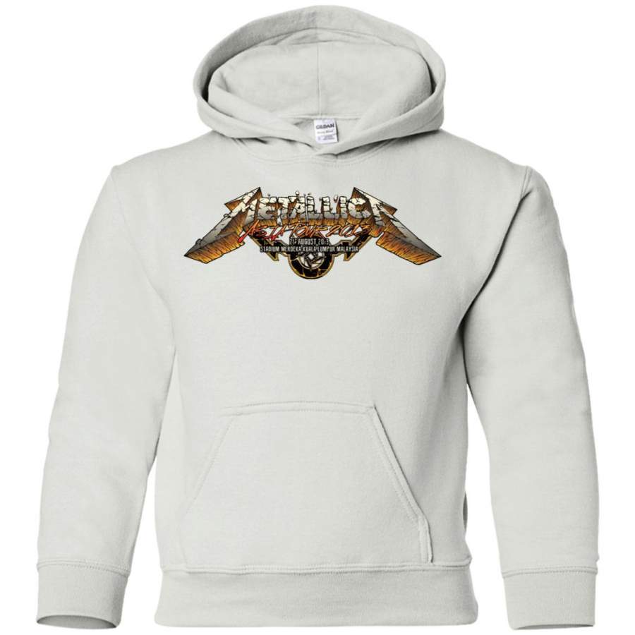 Asian Tour 2013 Metallica Youth Kids Pullover Hoodie