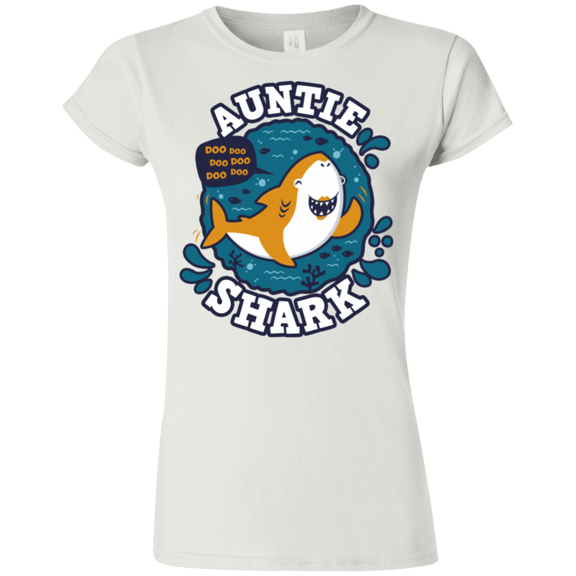 Shark Family Trazo – Auntie Junior Slimmer-Fit T-Shirt