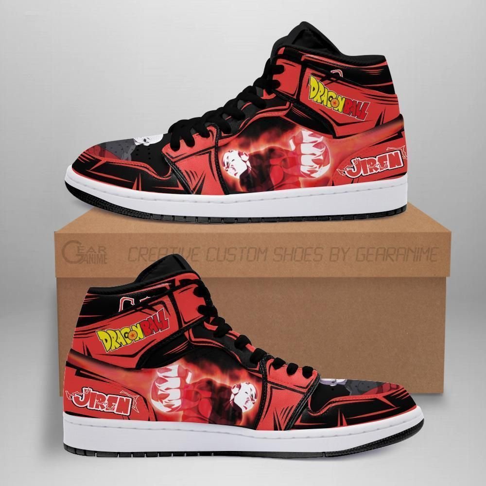 Jiren Sneakers Dragon Ball Super Anime Shoes Fan Gift Idea MN05 Jordan Sneaker
