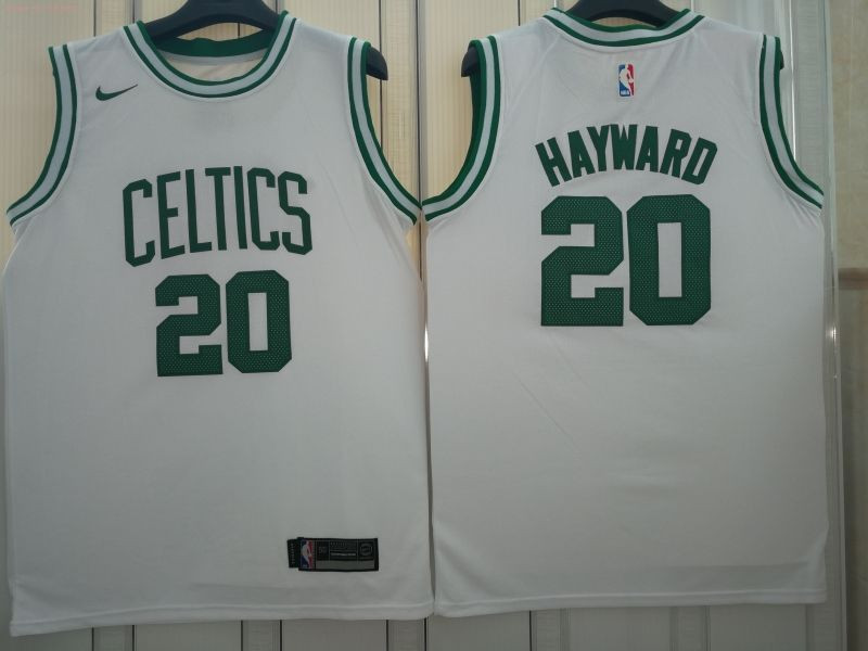 Boston Celtics Gordon Hayward #20 2020 NBA New Arrival White Jersey