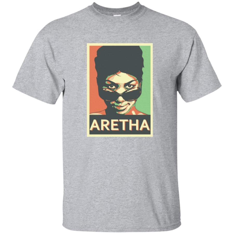 AGR Aretha Franklin Mens Cotton T-Shirt