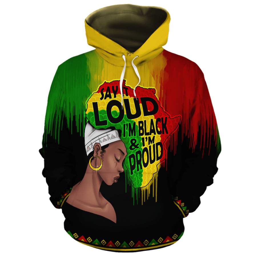 Dreadlock Map All-over Hoodie