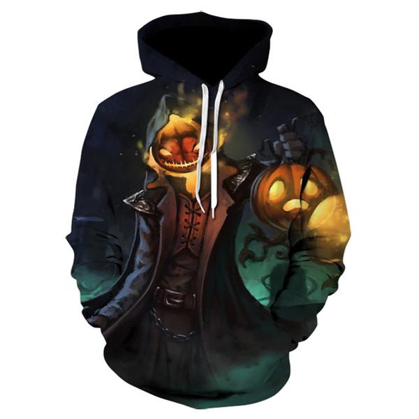 The Nightmare Before Christmas Jack Skellington 3D Printed Pullover Hoodie