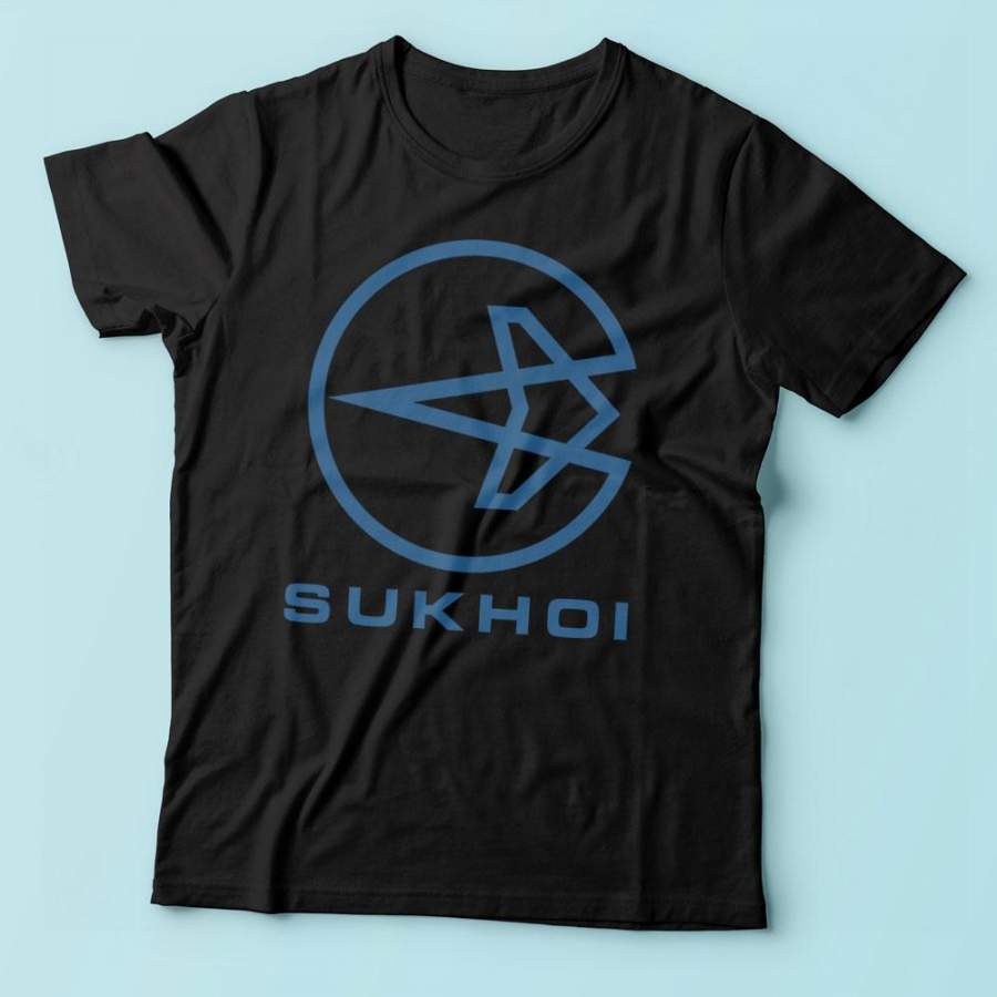 Sukhoi Russian Aircraft Company Logo Men'S T Shirt