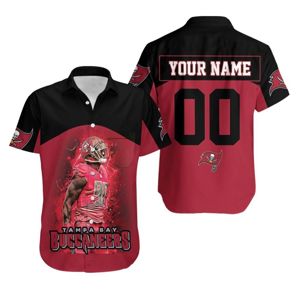 Beach Shirt Tampa Bay Buccaneers Frank Picas 90 Legend For Fans 3D Printed Personalized Hawaiian Shirt