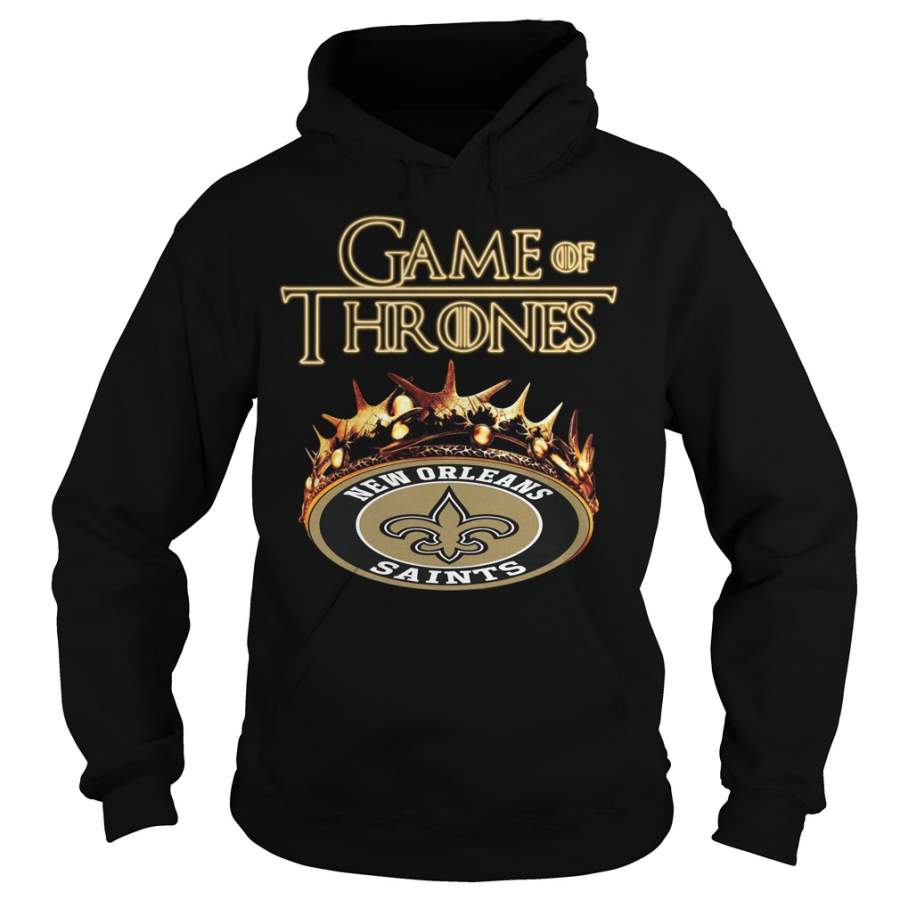 Game of Thrones New Orleans Saints mashup Hoodie