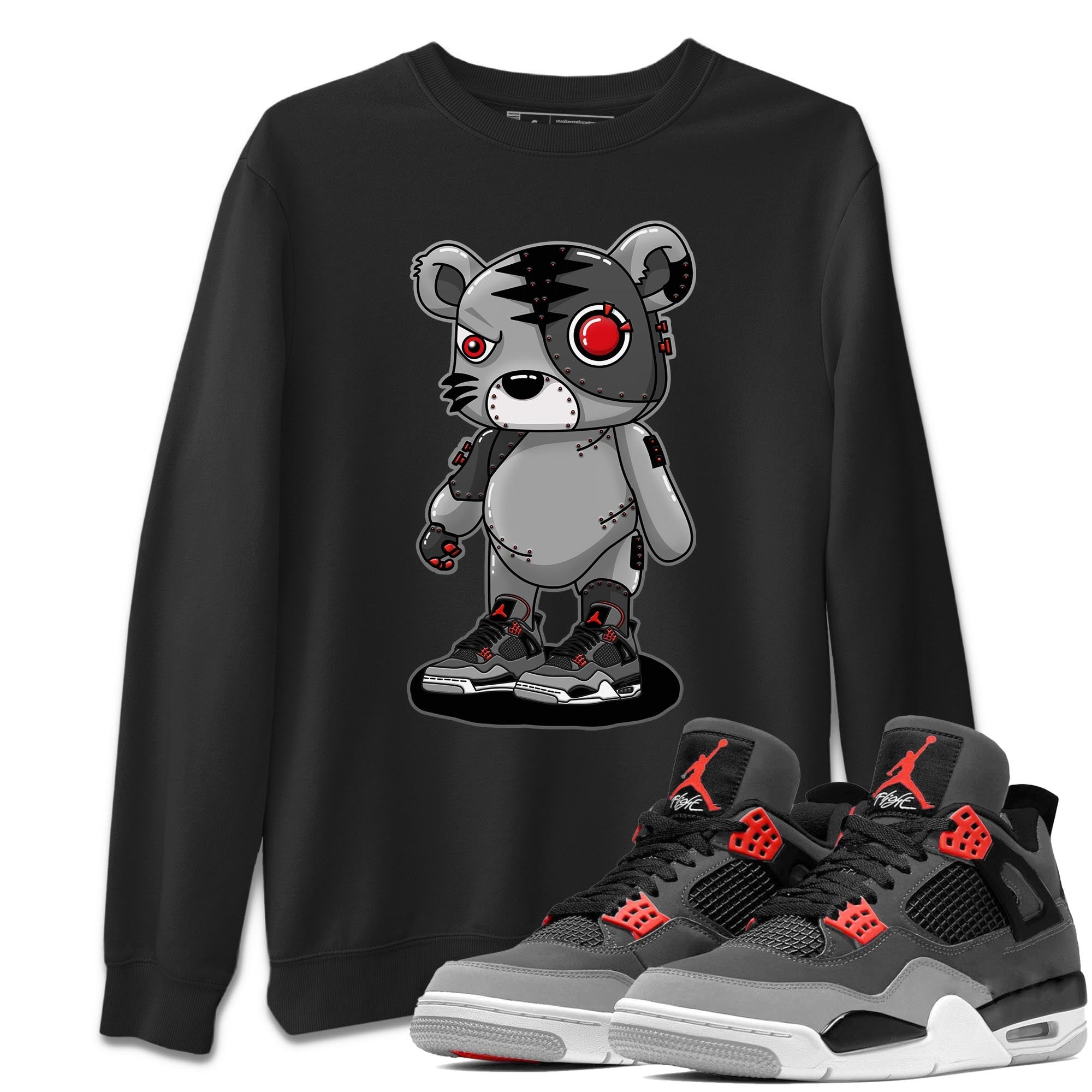 Cyborg Tiger Sweatshirt – Air Jordan 4 Infrared