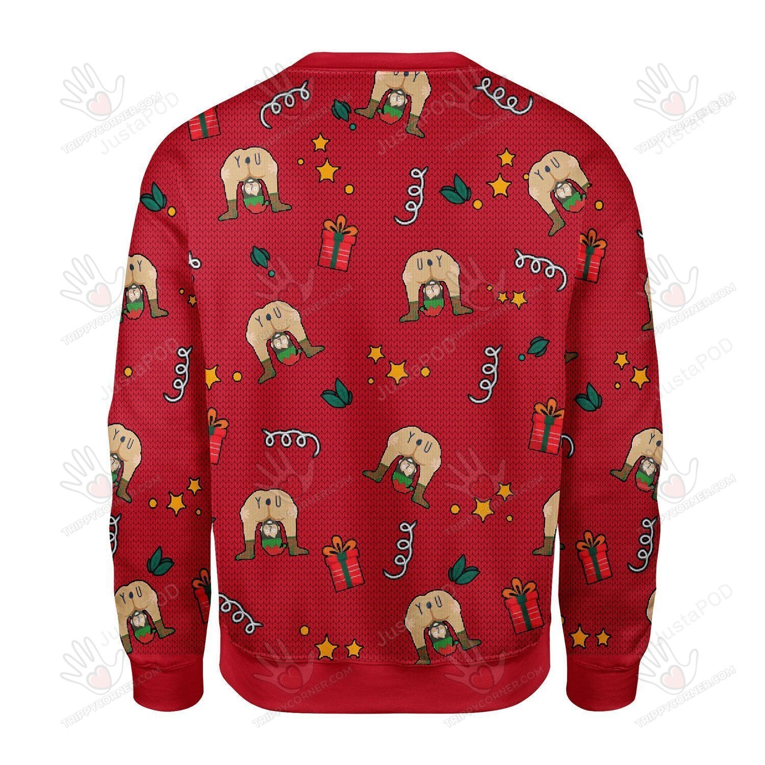 All I Want For Christmas Is You Elf Butt Ugly… Ugly Sweater Christmas Gift