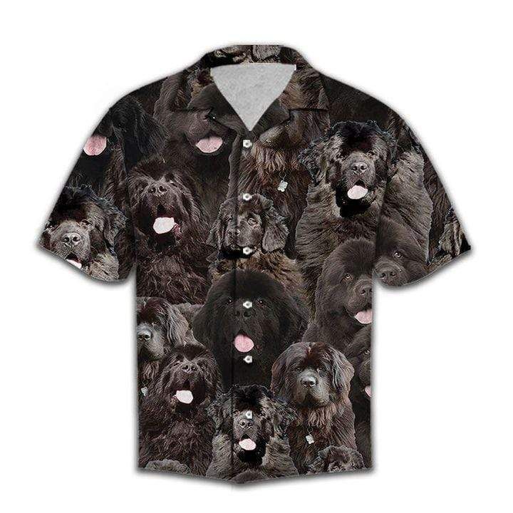 Check Out This Awesome Newfoundland Dog Lover Unisex Hawaii Aloha Shirts L Ha30242