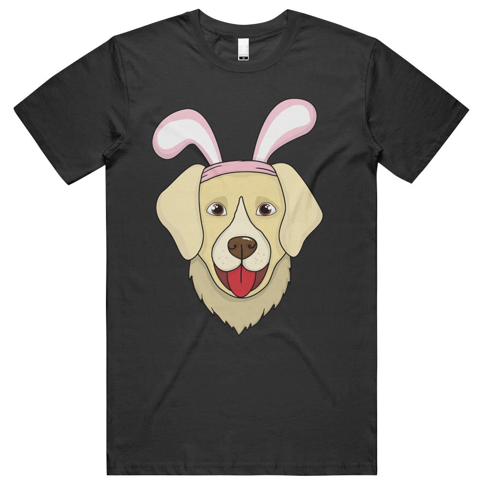 Cute Easter Labrador Dog Bunny Ears Rabbit T Shirts