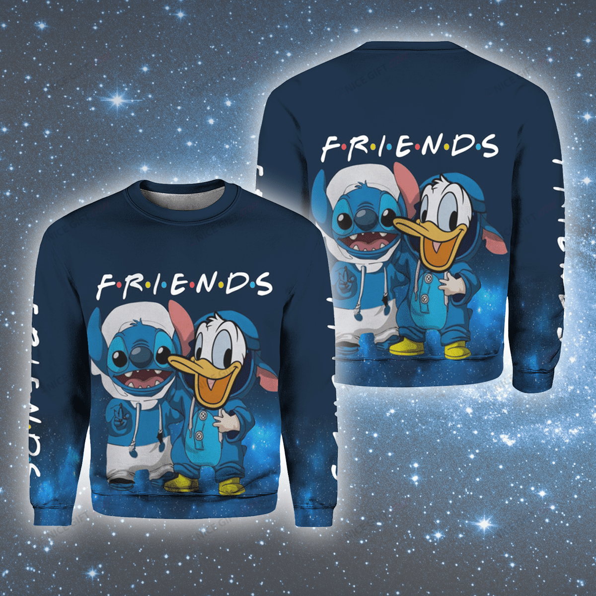 F.R.I.E.N.D.S Crewneck Sweatshirt 3Cs-O6V5